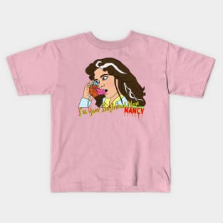 Nancy and Phone Freddy Kids T-Shirt